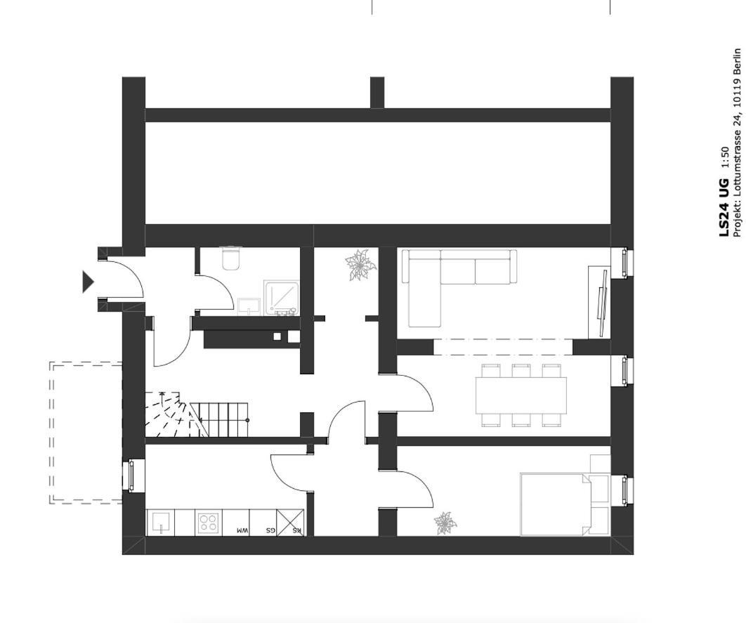 Cityapartment Fuer Bis Zu 8 Personen Berlin Exterior foto